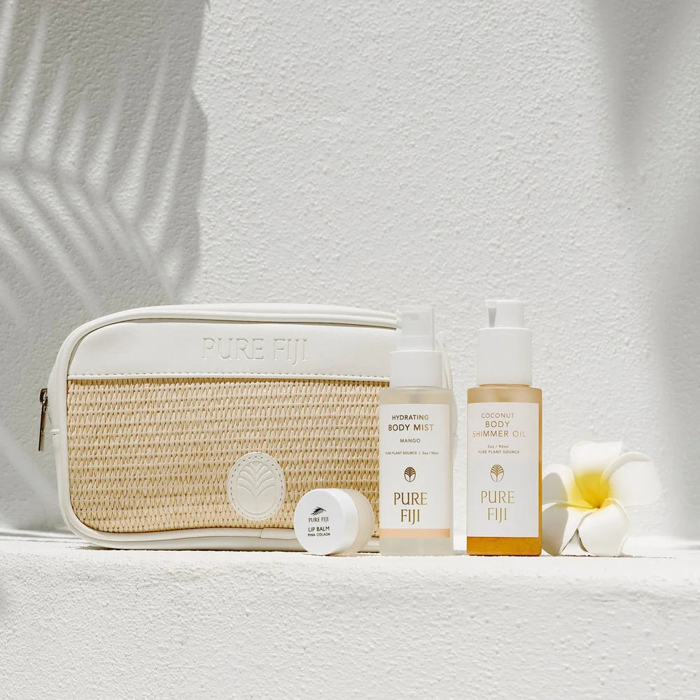 Pure Fiji Summer Glow Pouch Set