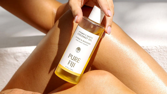 Pure Fiji Citrus and Mokosoi body oil, which contains dilo
