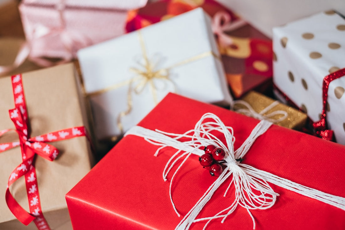 Beauty gift voucher wrapped present
