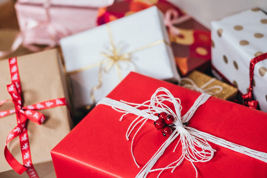 Beauty gift voucher wrapped present