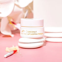 Pure Fiji Coconut Lip Sleeping Masque (0.5oz/15g)