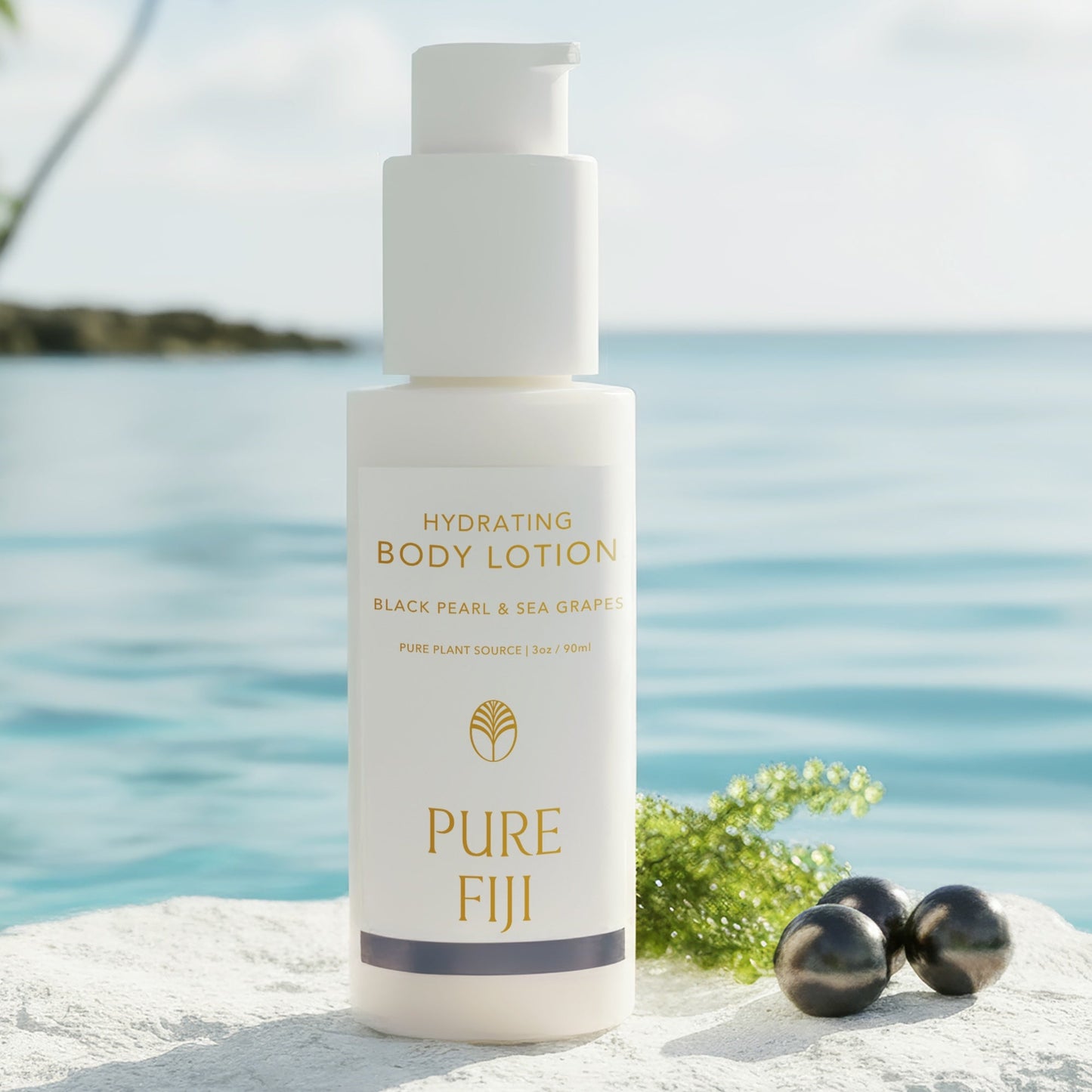 Pure Fiji Black Pearl & Sea Grapes Hydrating Body Lotion (3oz/90ml)