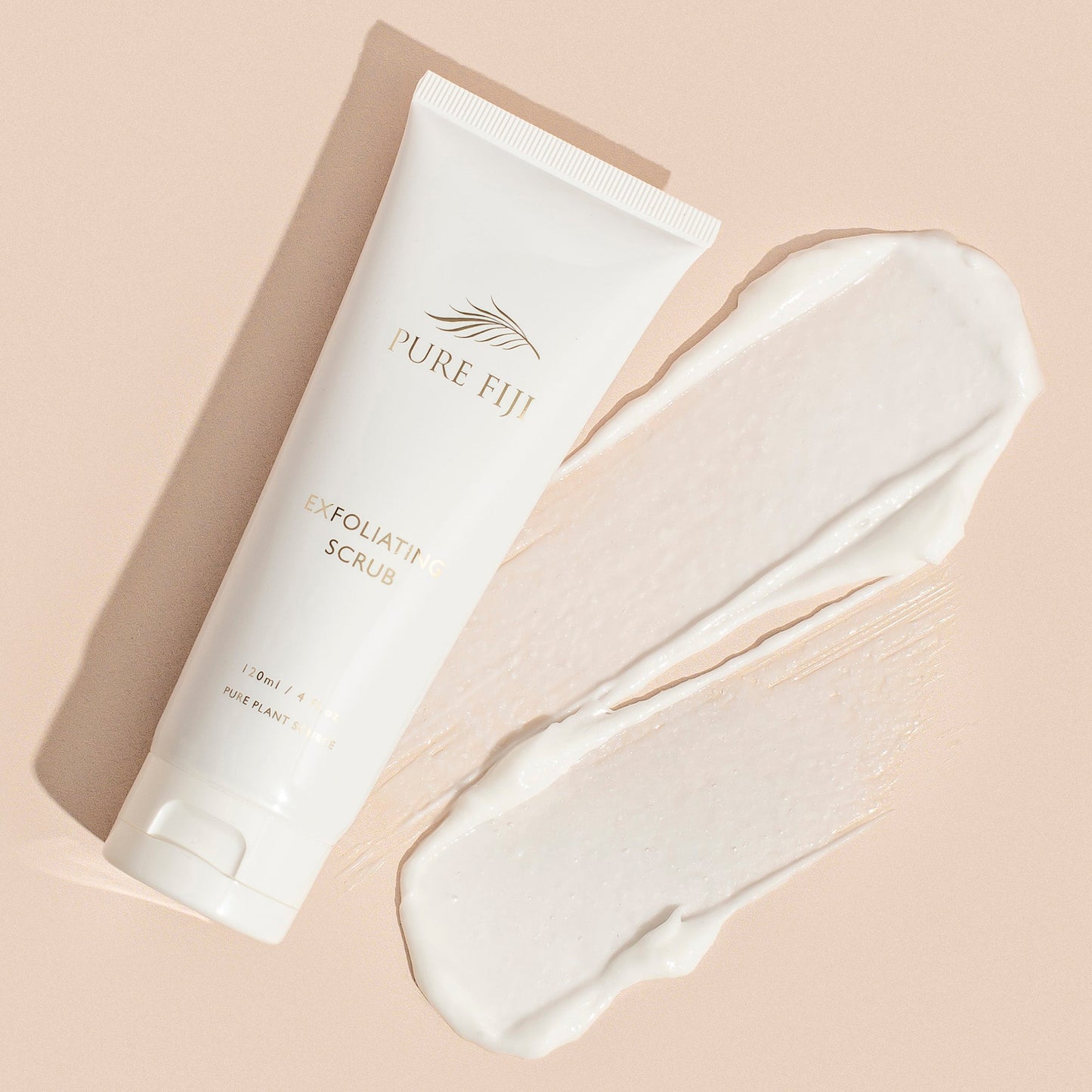 Pure Fiji Coconut Exfoliating Scrub with Papaya and Pineapple Enzyme (4oz/120ml)