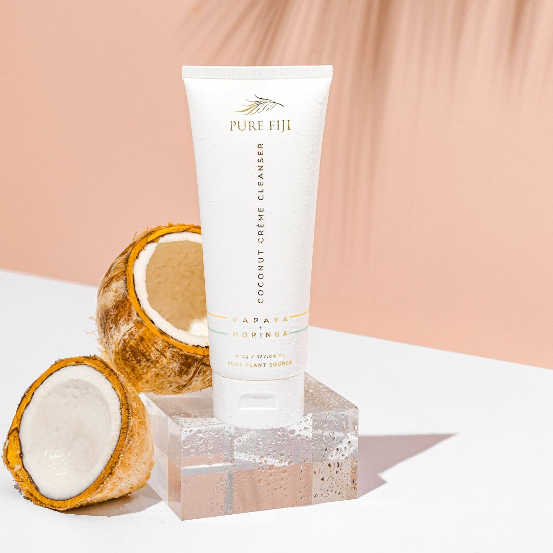 Pure Fiji Coconut Cleanser with Papaya & Moringa (6oz/175ml)