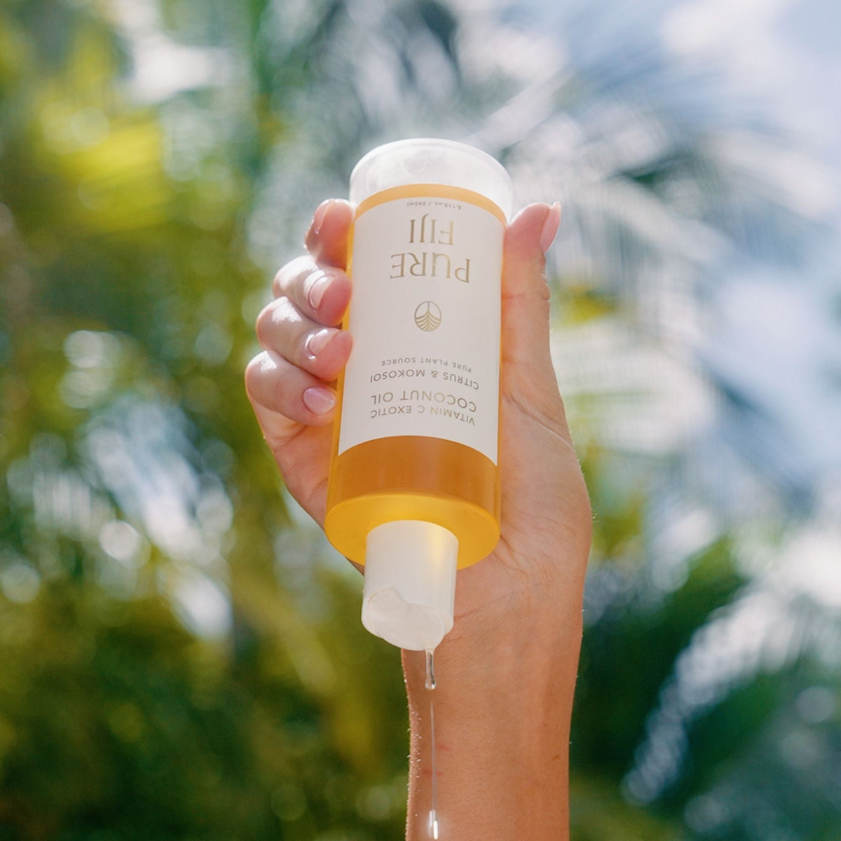 Pure Fiji Citrus & Mokosoi Nourishing Body Oil 240ml