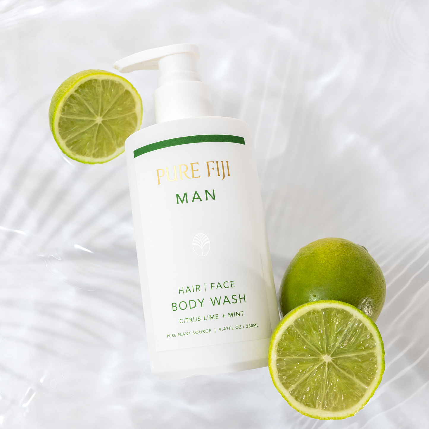 Pure Fiji MAN Hair Face & Body Wash (9.47oz/280ml)