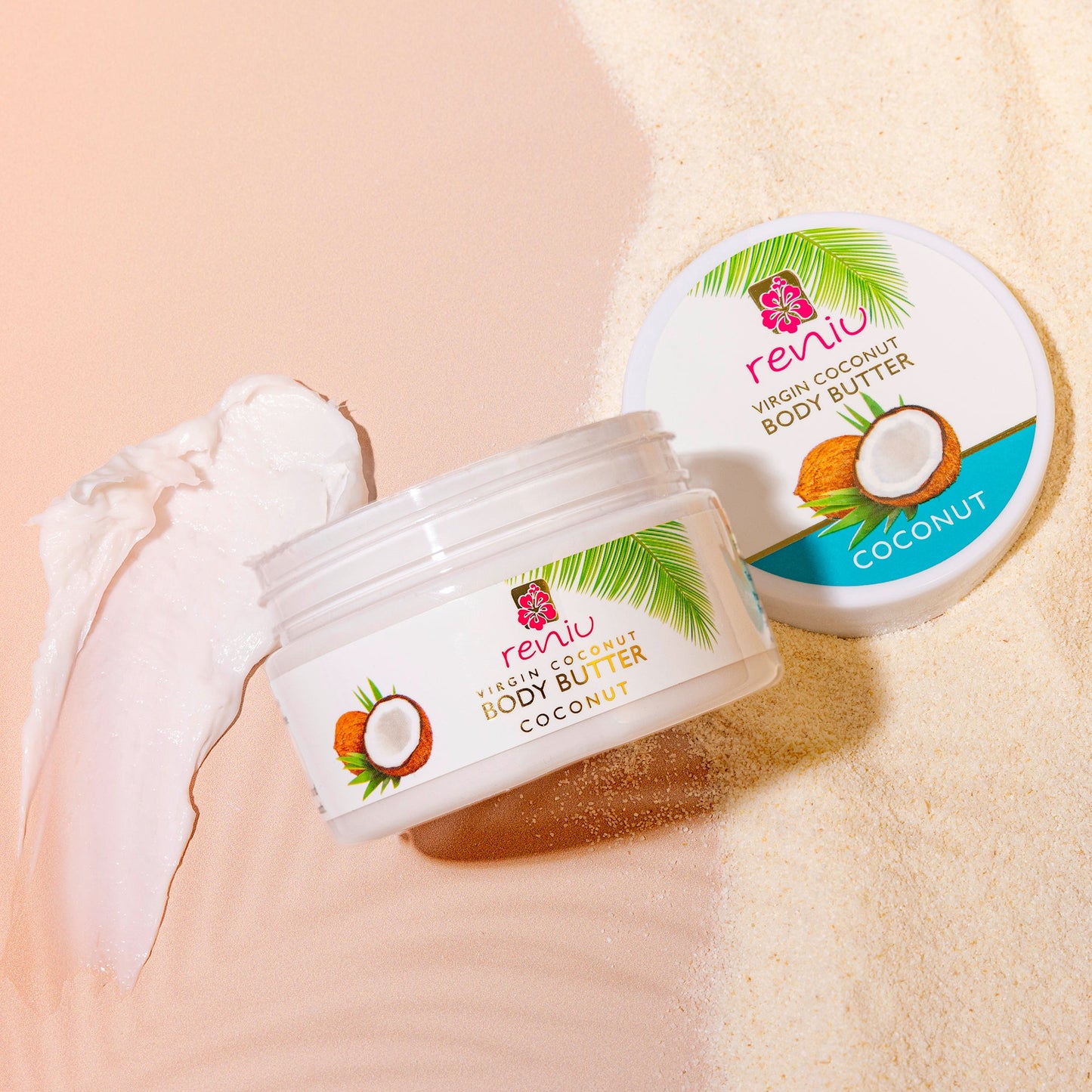 Pure Fiji Reniu Coconut Body Butter (4oz/120ml)