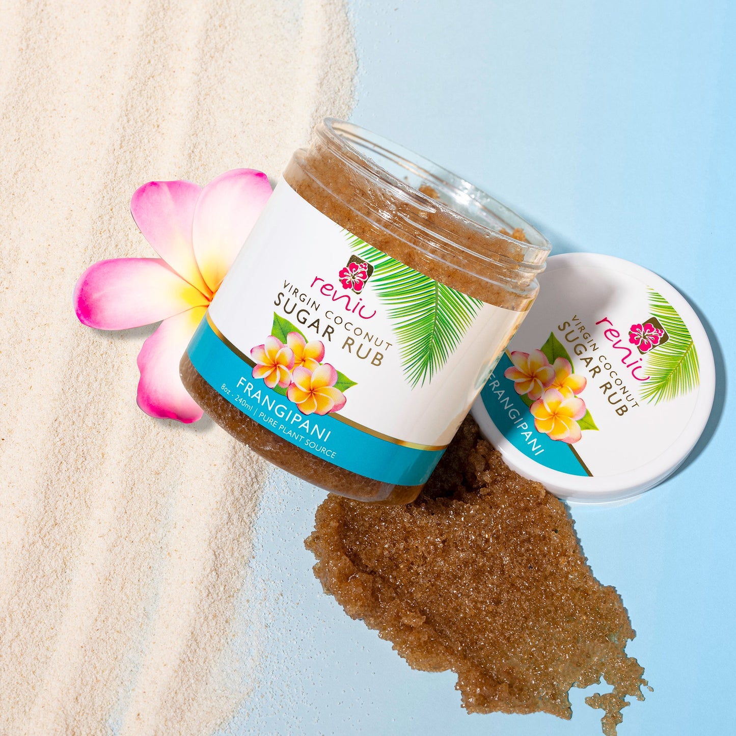 Pure Fiji Reniu Coconut Sugar Rub (8oz/235ml)