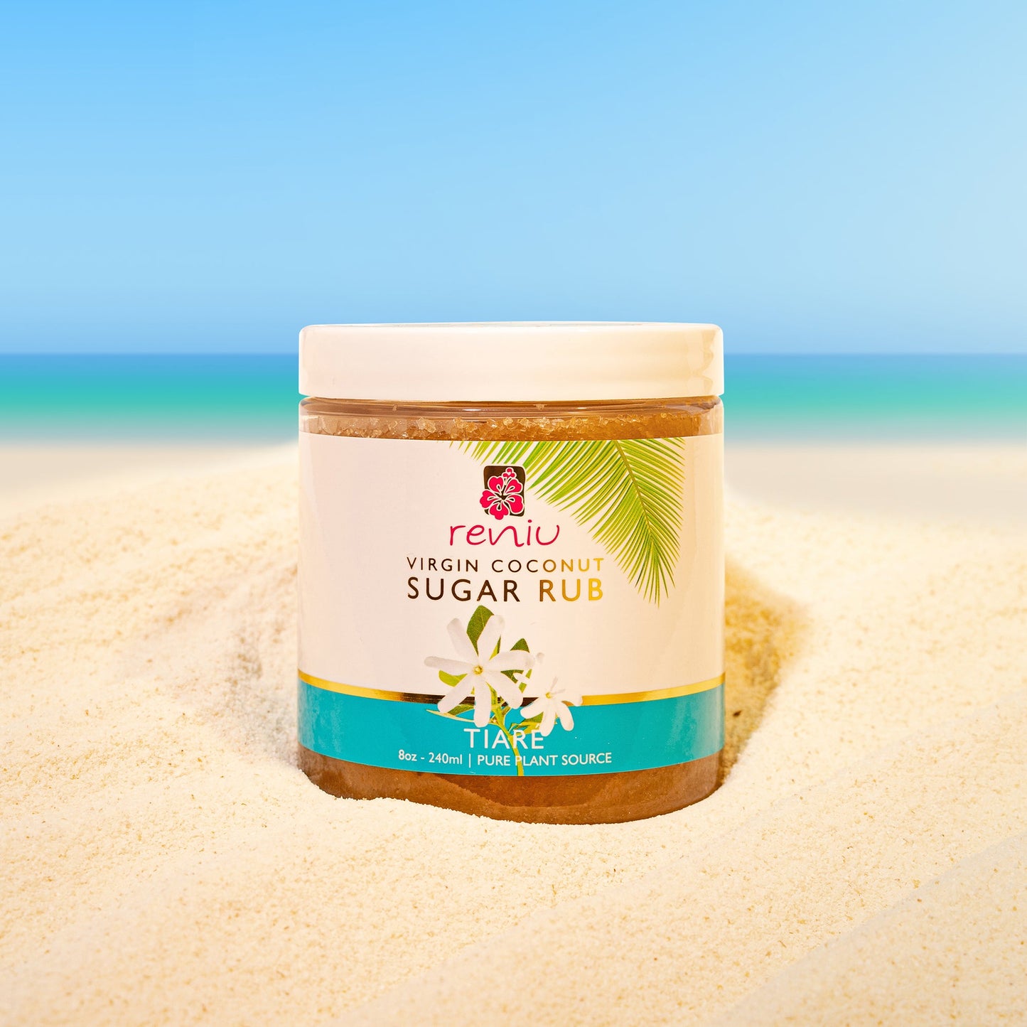 Pure Fiji Reniu Coconut Sugar Rub (8oz/235ml)