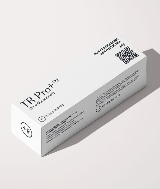 TR Pro+ Healing Hydrogel 10g tube - post-procedure skin recovery