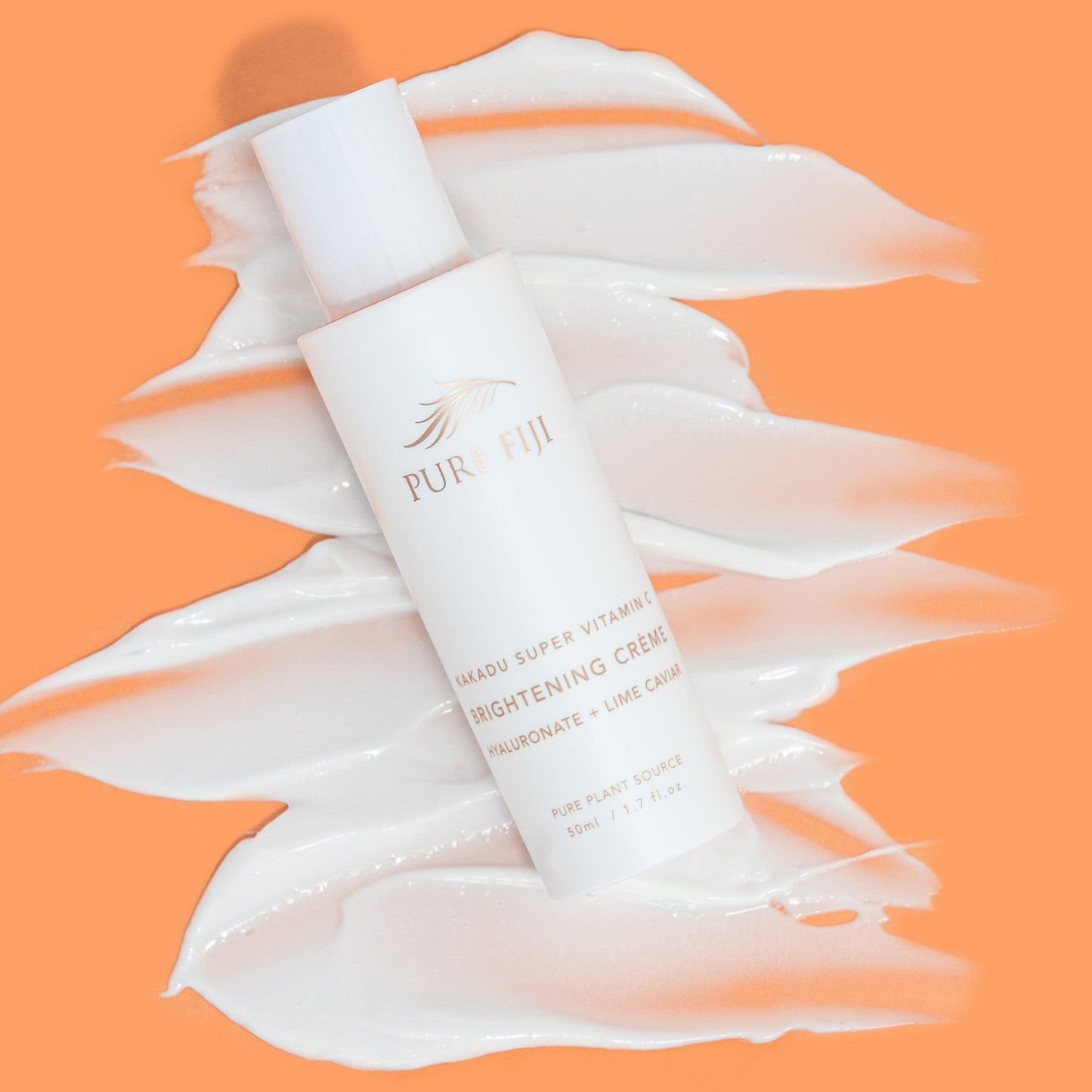 Pure Fiji Vitamin C Brightening Creme with Hyaluronic & Lime Caviar (1.7oz/50ml)