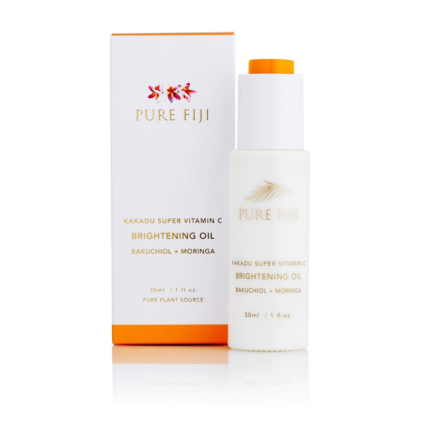 Pure Fiji Kakadu Super Vitamin C Brightening Oil with Bakuchiol + Moringa (1oz/30ml)